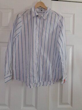 LEFTIES STRIPE BUTTON DOWN SHIRT